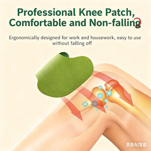 舒禾天然艾草エキス自己発熱灸パッチ、背中、肩、腰、脚の痛みを和らげる - Product Image 5