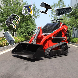 Mini-tracteur multifonctionnel sur chenilles télécommandé Infront 480 à vendre DRT450 Mini-chargeuse compacte télécommandée L - Product Image 1