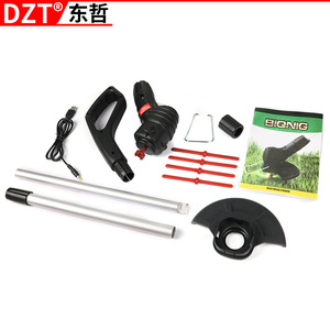 Tondeuse à gazon électrique Dzt 1110 mm avec manche télescopique rechargeable pour la tonte de jardin - Product Image 2