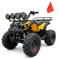 Quad à essence pour enfants 125cc 150cc, 4 roues, avec 4 phares LED, tout-terrain, course hors route