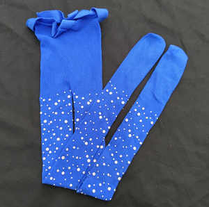 Collant <span class=keywords><strong>a</strong></span> <span class=keywords><strong>Rete</strong></span> Luccicante di Alta Qualità con Diamanti, Perline e Strass, Traspirante e Scintillante - Product Image 4