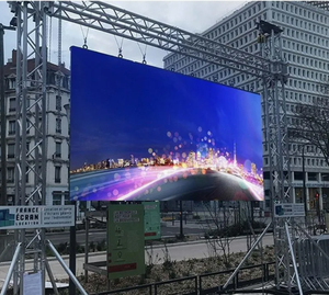 Écran LED publicitaire extérieur p4.81 à louer, écran de fond, installation facile, mur vidéo numérique LED - Product Image 4