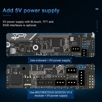 BIGTREETECH BTT SKR Mini E3 V3.0 Motherboard kondisi baru CR 10 3D Printer Mainboard untuk Ender 3 5 Pro bagian mesin cetak