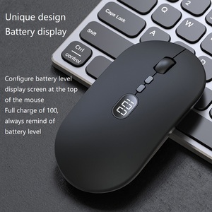 मुफ्त भेड़िया x1 दोहरी मोड वायरलेस वायर्ड माउस स्क्रीन पावर डिस्प्ले के साथ लैपटॉप ऑफिस कंप्यूटर गेम वायरलेस माउस - Product Image 3