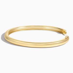 Bán Buôn Tùy Chỉnh 925 Bạc & 18K Mạ Vàng Cổ Điển Chunky Vòng Đeo Tay Cho Món Quà Hoặc Đảng - Product Image 5