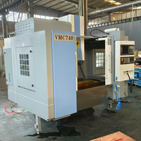 Centre d'usinage vertical CNC VMC650, VMC850, fraiseuse à 3 axes pour métaux, fraiseuse verticale CNC à vendre