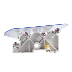 Connecteur de borne à vis en cuivre pour <span class=keywords><strong>rail</strong></span> électrique LINKWELL, 4 pôles, 660 V, montage sur <span class=keywords><strong>rail</strong></span> - Product Image 4