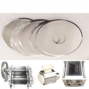 Xinermei Hot Sales Mince Cutter Accessoires Roestvrij Staal Rond Mes Voor Het Snijden Van Vlees Plantaardig Voedsel - Product Image 4