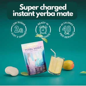 OEMODM Polvere di Tè Mate alle Erbe Personalizzazione OEM Prebiotico Probiotico Fibre di Frutta e Verdura Fibre Dietetiche Orientate alla Salute - Product Image 3