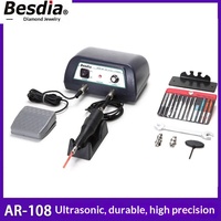 Besdia Taiwan AR-108 Meuleuse électrique ultrasonique à courant continu, machine de polissage et de rectification de précision par vibration pour moules