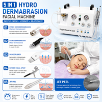 Appareil d'analyse de la peau Hydra Water Oxygen Jet Peel Peeling Facial Hidrofacial Hydro Dermabrasion Hydrodermabrasion