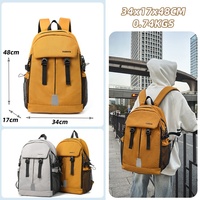 Sac à dos de sport fonctionnel pour le basketball, résistant, imperméable, en nylon, avec sangle réglable, compartiment antivol pour chaussures, personnalisable, 27L, avec logo