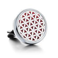 Clip désodorisant pour voiture, clip pour grille d'aération, clip diffuseur de parfum, clip parfumé, diffuseur de fragrance - Conception détachable