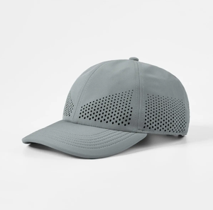 Casquette de sport personnalisée avec logo laser perforé, séchage rapide, respirante, pour la course à pied, casquette de baseball, extérieur - Product Image 5