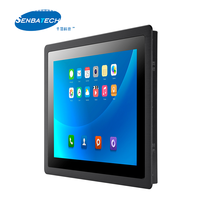 Tablet PC Industri Tahan Air 12" TFT LCD RK3568 Layar Sentuh Kapasitif Resistif 1024*768 500 Cd/m2 2G LPDDR4 32G eMMC