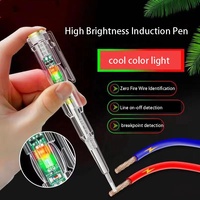 Bolígrafo de prueba multifuncional con luz LED de dos colores, directo de fábrica
