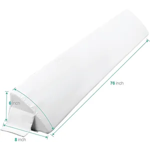 주문 크기 매트리스 쐐기 베개 침대 간격 충전물 침대 머리 베개