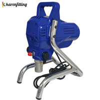 Machine de pulvérisateur de peinture sans air portable professionnelle haute pression 220V pour usage industriel direct en usine
