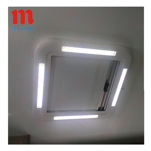 Accessoires de <span class=keywords><strong>caravane</strong></span> 500x500mm RV toits ouvrants Double vitrage acrylique fenêtre de toit lucarne pour camping-car camping-car - Product Image 6