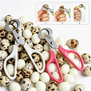Ouvre-coquille <span class=keywords><strong>d</strong></span>'œuf de caille manuel multicolore, ciseaux pour couper facilement les œufs de caille, outil de <span class=keywords><strong>d</strong></span>écoupe pour la cuisine domestique, les magasins <span class=keywords><strong>d</strong></span>'alimentation, HJ-DN012 - Product Image 1