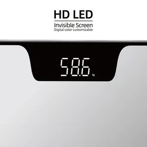 Canny-báscula de baño Digital, pantalla LED de alta precisión, peso de 150Kg, 300 libras, 180kg