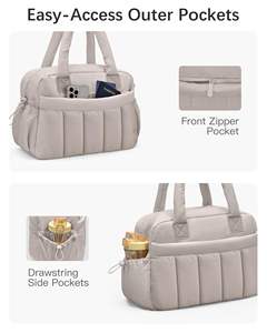 Bolsa Deportiva <span class=keywords><strong>de</strong></span> Gimnasio <span class=keywords><strong>de</strong></span> Gran Capacidad, Expandible, Acolchada, Impermeable, <span class=keywords><strong>de</strong></span> Nailon, con Múltiples Bolsillos, Precio <span class=keywords><strong>de</strong></span> Fábrica, Logotipo Personalizado - Product Image 6