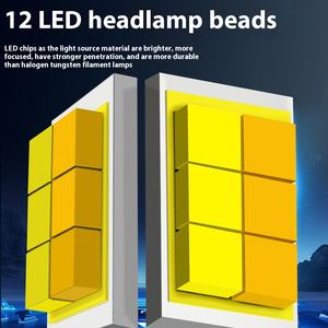 Nuova Generazione Fari <span class=keywords><strong>LED</strong></span> <span class=keywords><strong>H7</strong></span> Super Luminosi <span class=keywords><strong>55W</strong></span> 6000K Doppio Tubo in Rame Tricolore 12V Lampadina Laser 8500lm Abbaglianti/Anabbaglianti per - Product Image 2