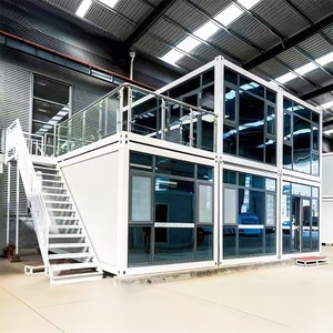 Estructura de Acero Plegable Personalizada, Contenedor Modular Residencial Contemporáneo, Listo para Usar, para Escuela, Taller o Dormitorio - Product Image 5