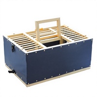 Cage de libération pliable et portable en bois MJF PT-36 pour pigeons, idéale pour l'entraînement et les compétitions