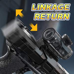 电动自动水弹枪玩具枪 BB 防水子弹射击枪玩具太空玩具射击枪适合男孩成人派对沙滩游戏 - Product Image 4