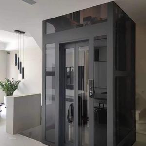 ลิฟต์โดยสาร 10 ชั้น แบบปลอดภัย พร้อมห้องโดยสารกระจก 3 ชั้น สำหรับอาคารพาณิชย์และที่อยู่อาศัย  พร้อมมอเตอร์ OTIS Traction - Product Image 2