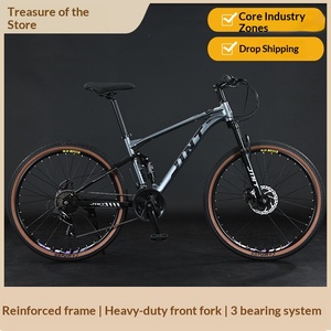 Bicicletta da Montagna Downhill Marca JINT, Sospensione Doppia per Adulti, Telaio in Acciaio al Carbonio, Ruote da 26 Pollici, Vendita all'Ingrosso - Product Image 3