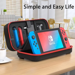 El más nuevo Protector EVA organizador bolso bolsa de almacenamiento estuches de viaje para Nintendo <span class=keywords><strong>Switch</strong></span> accesorios de consola de juegos de plástico soporte - Product Image 4