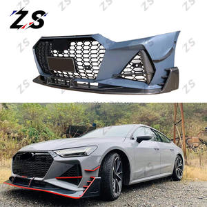 ZS voiture pare-chocs avant pour Audi <span class=keywords><strong>A7</strong></span> C8 modifié RS7 Style <span class=keywords><strong>ABT</strong></span> pare-chocs avant Kits de carrosserie pour Audi <span class=keywords><strong>A7</strong></span> C8 2019-2024 Facelift pare-chocs - Product Image 3