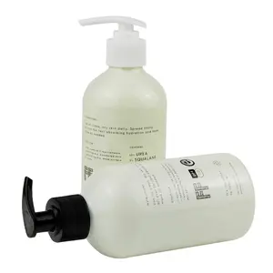 100ml 150ml 250ml 300ml 500ml vite bottiglia di alluminio pompa a pressione doccia domestica lozione per la pulizia cosmetici lozione per la pelle