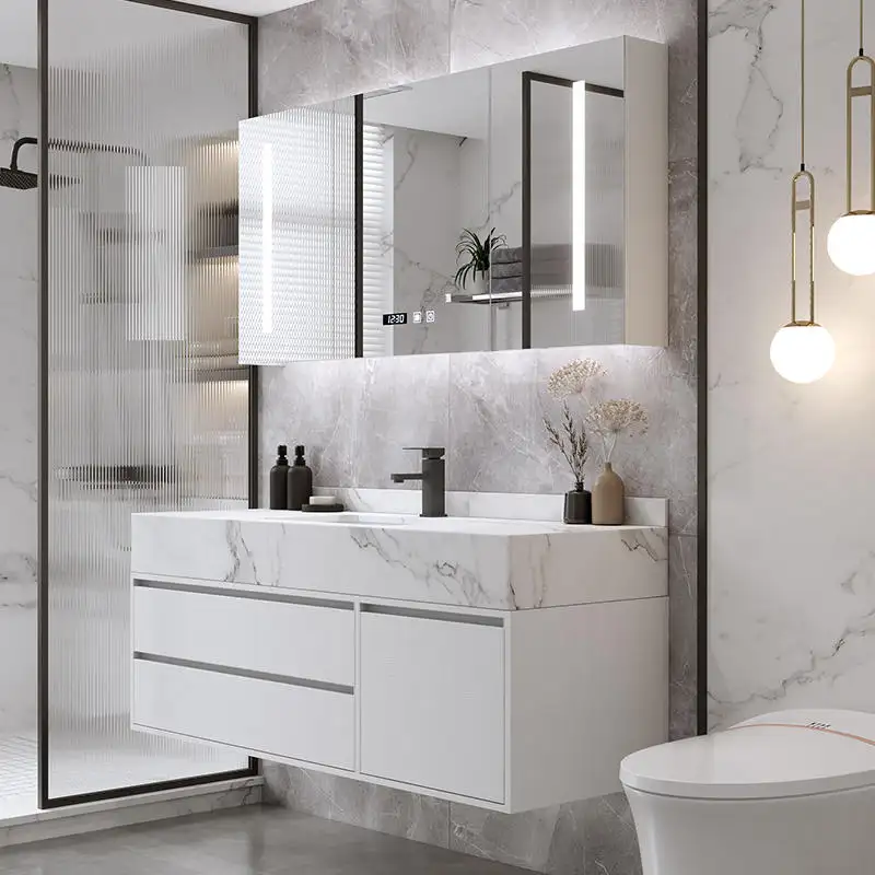 Chinese Modular Bathroom Vanity Modern Style Include Bathroom Accessories And European Quality,Furniture Cabinets Sets