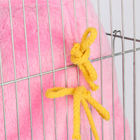 USMILEPET meilleur vendeur flanelle nid d'oiseau lit chaud doux oiseau chauffage hiver peluche maison oiseau fournitures pour inséparables perruche