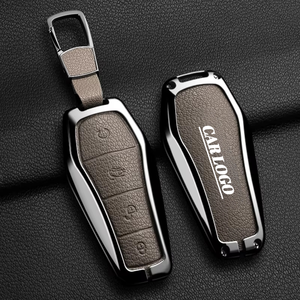 Nouvelle Housse de Clé de Voiture en Alliage Style Peau de Mouton pour BYD Song Pro Plus Max Dmi EV Seal Dolphin Télécommande Accessoires Auto - Product Image 6