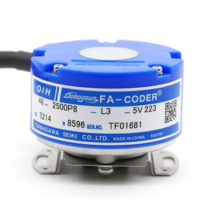 Encodeur Tamagawa Fa-Coder Oih48-2500P8-L3-5V à montage sur bride avec fils horizontaux - Product Image 4