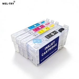 Cartouche rechargeable WEL-TRY T405 405XL 405 avec puce ARC pour imprimante <span class=keywords><strong>Epson</strong></span> <span class=keywords><strong>WF</strong></span>-7830 <span class=keywords><strong>WF</strong></span>-7835 <span class=keywords><strong>WF</strong></span>-7840 <span class=keywords><strong>WF</strong></span>-<span class=keywords><strong>3820</strong></span> - Product Image 2