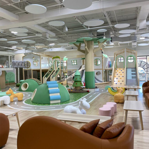 Aire de jeux pour enfants commerciale, structure d'<span class=keywords><strong>escalade</strong></span> souple, conception personnalisée de salle de jeu de rôle - Product Image 4