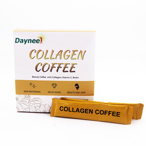 Logotipo personalizado para blanquear la piel, bebida antienvejecimiento, proteínas, péptidos <span class=keywords><strong>de</strong></span> colágeno en polvo para aclarar el <span class=keywords><strong>café</strong></span> COLÁGENO - Product Image 5