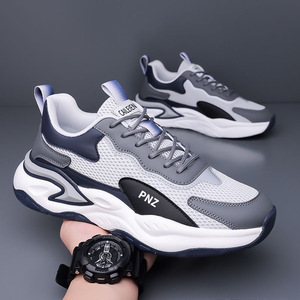 Zapatillas Deportivas para <span class=keywords><strong>Hombre</strong></span>, con Plataforma, Transpirables, <span class=keywords><strong>de</strong></span> Malla, Antideslizantes, Casuales, para Caminar - Product Image 4