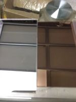 Plaque optique GPPS dorée haute transparence de 3 mm, panneau en plastique PS transparent pour vitrine de centre commercial, présentoir de marchandises, décoration