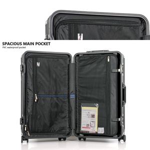 Maleta de viaje portátil con <span class=keywords><strong>ruedas</strong></span> giratorias silenciosas para mujeres y hombres, caja de embarque de negocios a la moda con estilo - Product Image 6