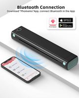 Phomemo M08f Taşınabilir A4 Yazıcı Mürekkep Gerektirmeyen Termal Kağıtlı Baskı Bluetooth Kablosuz Yazıcı Telefon/Tablet/PC İçin