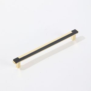 Furniture Handle Square Zinc Alloy <b>Black</b> Minimalist Drawer Cabinet Door Handle Durable - Product Image 4