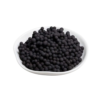 Granulés de charbon actif 4 mm pour filtration et traitement de l'eau, agent auxiliaire chimique, pureté 99,9 %, produits chimiques pour papier et pétrole, sac de 25 kg