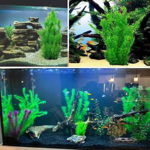 <span class=keywords><strong>Extra</strong></span> Grote 21.7 Inch Groene Driehoek Milieuvriendelijke Kunstmatige Zeewier <span class=keywords><strong>Aquarium</strong></span> Planten Voor <span class=keywords><strong>Aquarium</strong></span> <span class=keywords><strong>Aquarium</strong></span> Inrichting - Product Image 5