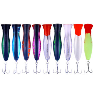 Super Offerta PO101 13 cm 43 g Esca Artificiale Rigida Galleggiante Grande Popper da Pesca con <span class=keywords><strong>Occhi</strong></span> 3D - Product Image 3